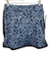 Tuckernuck Size S Blue, Navy & White Polyester Blend Elastic Waist Floral Skort Blue, Navy & White / S