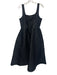 Abbey Glass Size S Black Polyester Textured Swirls Princess Seams Dress Black / S