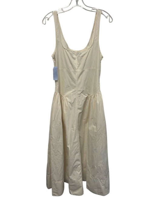 Proenza Schouler White Label Size 8 Cream White Nylon Blend Sleeveless Dress Cream White / 8