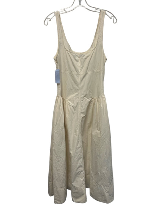 Proenza Schouler White Label Size 8 Cream White Nylon Blend Sleeveless Dress Cream White / 8