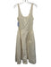 Proenza Schouler White Label Size 8 Cream White Nylon Blend Sleeveless Dress Cream White / 8