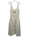 Proenza Schouler White Label Size 8 Cream White Nylon Blend Sleeveless Dress Cream White / 8