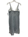 3.1 Phillip Lim x Rent the Runway Size 6 Gray & White Cotton Denim Paneled Dress Gray & White / 6