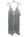 3.1 Phillip Lim x Rent the Runway Size 6 Gray & White Cotton Denim Paneled Dress Gray & White / 6