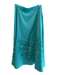 Milk & Honey Size Est M Blue No Fabric Tag Side Zip Cut Out Detail Maxi Skirt Blue / Est M