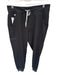 Figs Size MP Black Cotton Blend Drawstring Jogger Scrubs Pants Black / MP