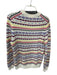 Guest in Residence Size S Cream, Blue & Yellow Wool & Cashmere Chevron Sweater Cream, Blue & Yellow / S