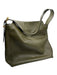 Wandler Green Leather Shoulder Strap Magnetic Close Shoulder Bag Bag Green / S