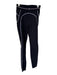 Alo Size Est S Black & Pink High Waist Waist band Athletic Leggings Black & Pink / Est S