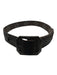 Free People Dark Brown & Silver Leather Studded stars Wide Belts Dark Brown & Silver / S/M