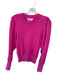 Isabel Marant Size 34/XS Hot pink Cotton & Wool Long Sleeve Sweater Hot pink / 34/XS