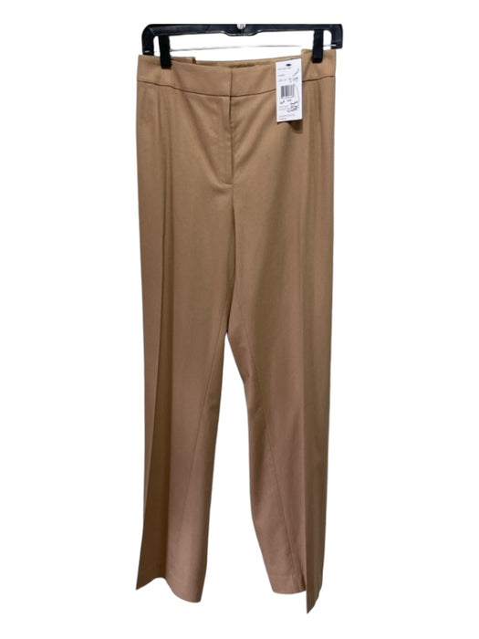 Lafayette 148 Size 18 Tan Brown Virgin Wool Trouser Pants Tan Brown / 18