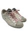 Golden Goose Shoe Size 40 White, Pink, Gray Leather Lace Up Distressed Sneakers White, Pink, Gray / 40