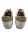 Golden Goose Shoe Size 40 White, Pink, Gray Leather Lace Up Distressed Sneakers White, Pink, Gray / 40