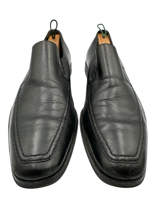 Bruno Magli Shoe Size 10.5 Black Leather Solid Dress Men's Shoes Black / 10.5