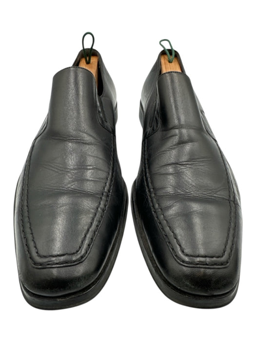 Bruno Magli Shoe Size 10.5 Black Leather Solid Dress Men's Shoes Black / 10.5