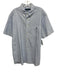 Ralph Lauren Size XXL Blue & White Cotton Blend Striped Button up Short Sleeve Blue & White / XXL
