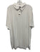 Vuori Size XXL White Synthetic Solid Athletic Polo Men's Short Sleeve White / XXL