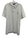 Polo Size XXL White Cotton Solid Polo Men's Short Sleeve White / XXL