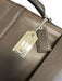 Coach Dark Brown Leather Solid Satchel Men's Bag Dark Brown
