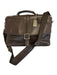 Coach Dark Brown Leather Solid Satchel Men's Bag Dark Brown
