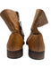 Magnanni Shoe Size 10.5 Brown Leather Solid Boot Men's Shoes Brown / 10.5