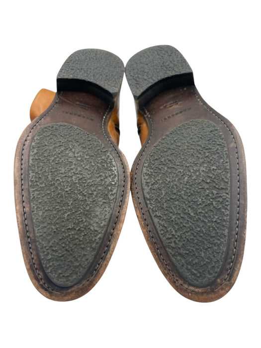 Magnanni Shoe Size 10.5 Brown Leather Solid Boot Men's Shoes Brown / 10.5