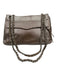 Rebecca Minkoff Pink Leather Metallic Magnetic Snap Closure Satchel Shoulder Bag Pink