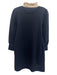 Pomander Place Size S Navy & white Polyester & Cotton Long Sleeve Buttons Dress Navy & white / S