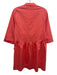 Tuckernuck Size S Pink Cotton Long Sleeve Button Up Knee Buckle Dress Pink / S