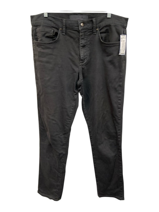 Joes Size 33 Gray Cotton Blend Solid Slim Khakis Men's Pants Gray / 33