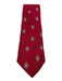 Polo Red Silk Crest Men's Ties Red