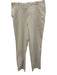 Peter Millar Size 42L Light Beige Polyester Solid Men's Pants Light Beige / 42L