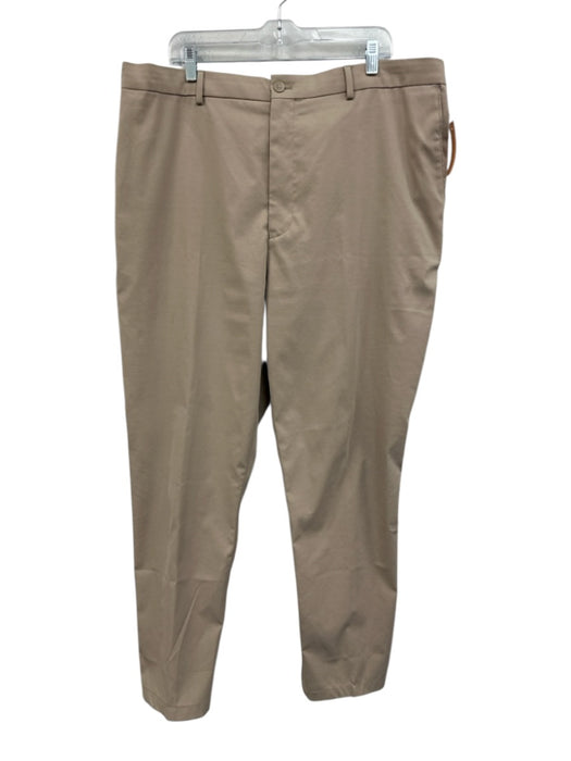 Peter Millar Size Est 42L Beige Polyester Solid Men's Pants Beige / Est 42L