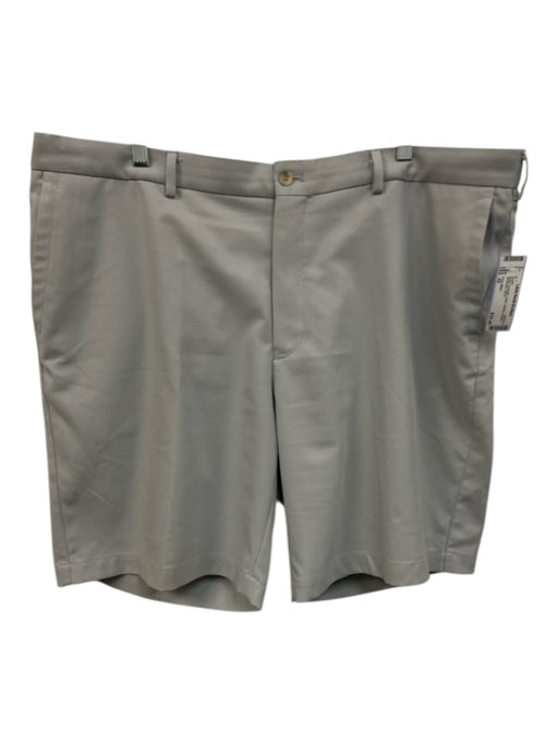 Peter Millar Size 42 Beige Synthetic Solid Athletic Khakis Men's Shorts Beige / 42