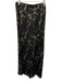 Lafayette 148 Size M Black & Cream Polyester Sleeveless Printed Pants Set Black & Cream / M
