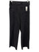 Lisa Bayne Size M Black Tencel Blend Elastic Waist Pockets Wide Leg Jeans Black / M