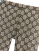 Gucci Size S Tan & Brown Nylon Blend Sheer Guccissima Elastic Waist Tights Tan & Brown / S