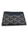 Goyard Blue, White, Brown Calfskin Coated Canvas Goyardine Monogram Wallets Blue, White, Brown