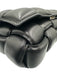 Bottega Veneta Black & Silver Lambskin Silvertone hardware Intrecciato Bag Black & Silver / M