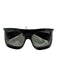 Acne Studios Black Acetate Square Visor Sunglasses Black