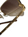 Chanel brown, purple, gold Metal Frame Rimless Gradient Lens Square Sunglasses brown, purple, gold