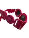 Versace Hot pink Acetate Bezel Rectangle Sunglasses Hot pink