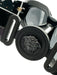 Versace Black Acetate Bezel Rectangle Sunglasses Black