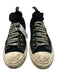 Dior Shoe Size 38 Black & Beige Leather & Textile Rubber Sole Sock Sneakers Black & Beige / 38