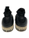 Dior Shoe Size 38 Black & Beige Leather & Textile Rubber Sole Sock Sneakers Black & Beige / 38