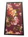 Gucci Shoe Size 38 Pink, Green, Brown Coated Canvas Leather trim Floral Flats Pink, Green, Brown / 38