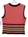 St John Sport Essentials Size M Pink, Black, Yellow Wool Blend Stripe Sweater Pink, Black, Yellow / M