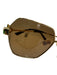Bottega Veneta Gold Tone & Brown Metal Frame Hexagon Geometric Square Sunglasses Gold Tone & Brown