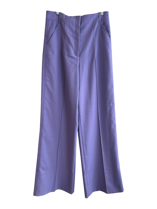 Dorothee Schumacher Size 4 Lavendar Polyester Blend High Rise Zip Fly Pants Lavendar / 4